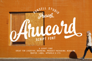 Arucard Script: A Modern Display Font for Editorial Elegance
