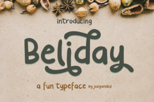 Beliday: A Versatile Script Font for Handmade Creators