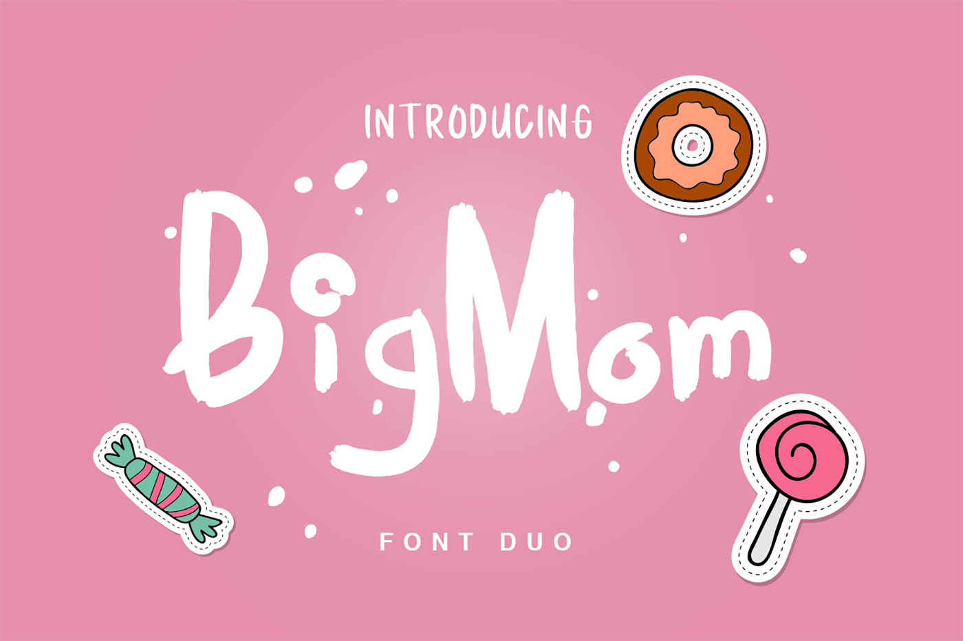 BigMom Font Duo: A Creative Powerhouse for Display Designs
