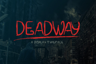 Deadway Font for Bold Branding and Eerie Design