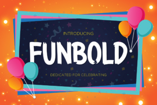Funbold: A Handbrushed Display Font for Creative Projects