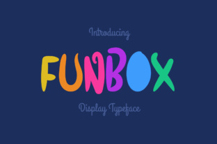 Funbox: A Playful Display Font for Digital Creativity