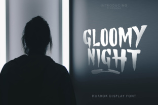 Gloomy Night Font for Edgy Branding and Creative Projects