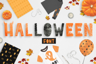 Ha-Halloween Font for Spooky Branding and Display Needs