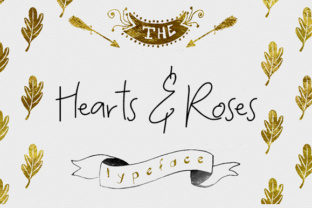 Hearts and Roses Font for Creative Campaigns