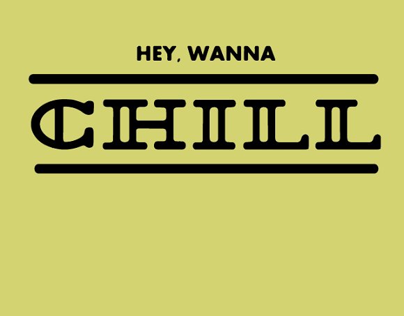 Hey Wanna Chill: A Modern Display Font for Web Design and Branding