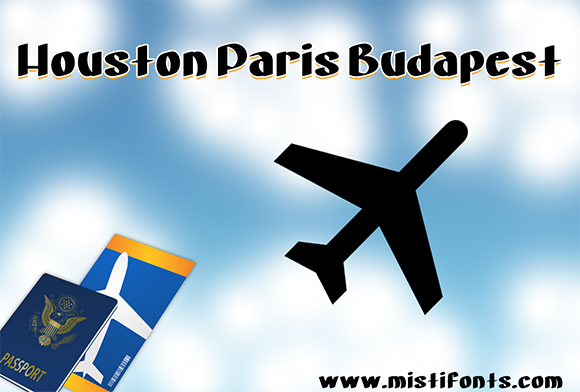 Houston Paris Budapest Display Font for Bold Visual Impact