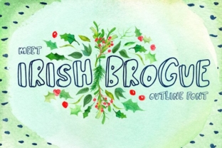 Irish Brogue Font for a Polished Brand Look