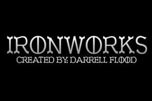 Ironworks: A Display Font for Fantasy-Inspired Editorial Design