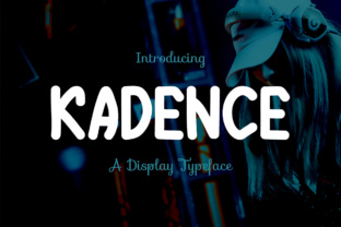Kadence Font: A Unique Display Font for Creative Projects