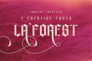 La Forest: A Timeless Display Font for Branding and Design