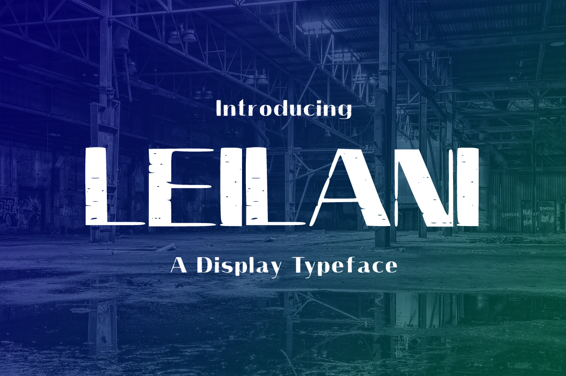 Leilani: A Modern Display Font for Strong Digital Messaging
