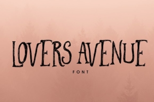 Lovers Avenue Font for Branding Projects and Creative Design