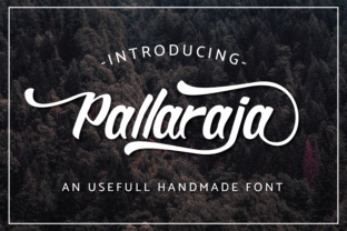 Pallaraja: A Display Font for Stylish Campaigns