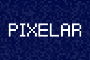 Pixelar Family: A Pixel Display Typeface for Editorial Design and Branding