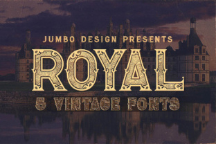 Royal Vintage for Editorial Design and Creative Typography
