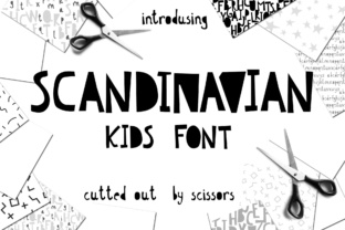 Scandinavian Font for Handmade Creativity