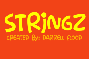 Stringz: A Playful Display Font for Bold Branding
