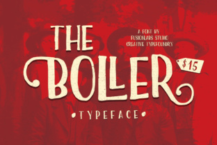 The Boller: A Retro Display Font for Vintage-Inspired Branding