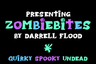 Zombiebites Font for Spooky and Stylish Editorial Design